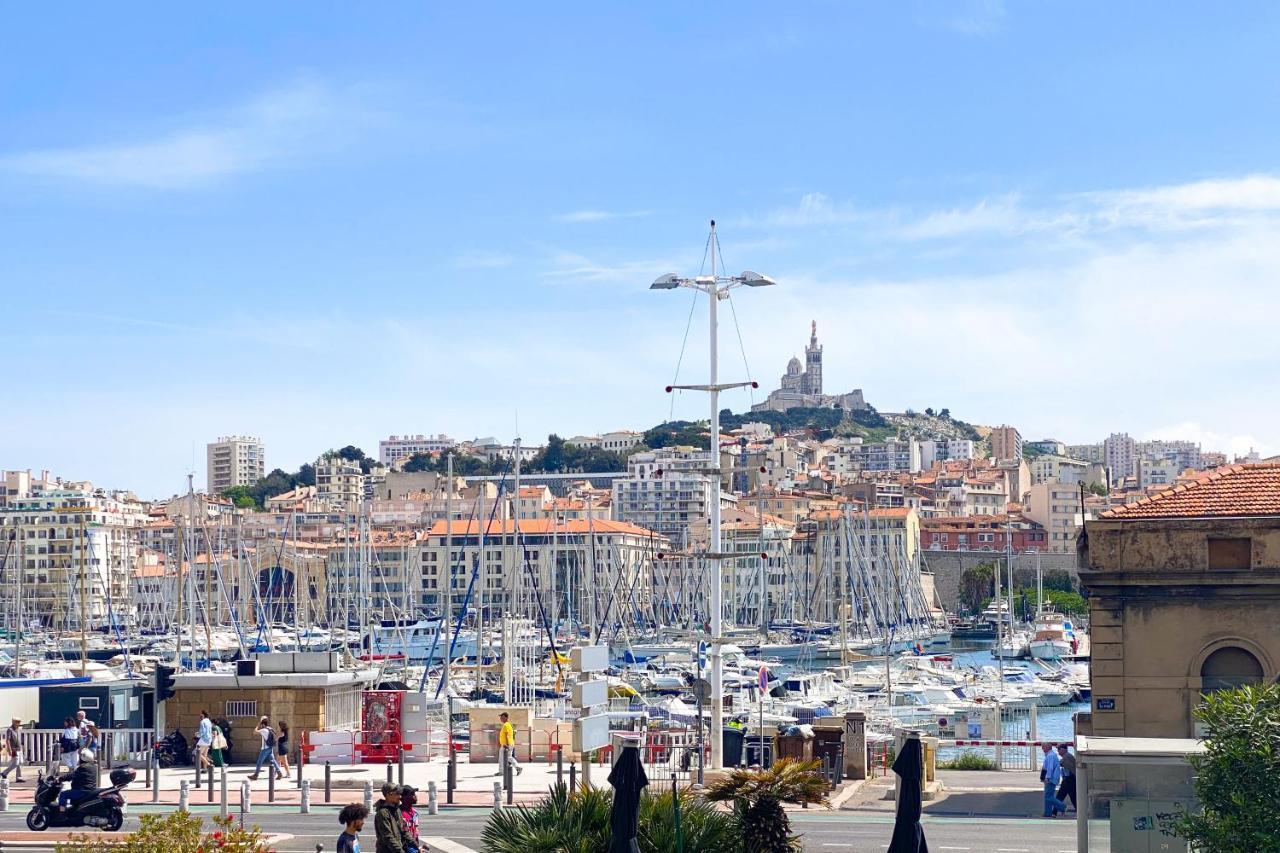 Du Cote Du Vieux Port & Mucem - Central Марсилия Екстериор снимка